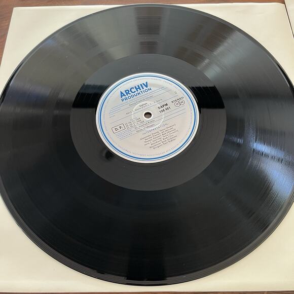 G.F. Händel Samson Karl Richter 4xVinyl LP Box Set 1968 Archiv Produktion - Picture 8 of 14